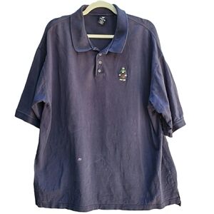 VTG 90's Marvin the Martian polo shirt Warner Brothers studio